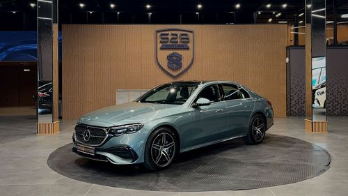 Mercedes-Benz E 300 MATIC небесно-серый металлик 2024